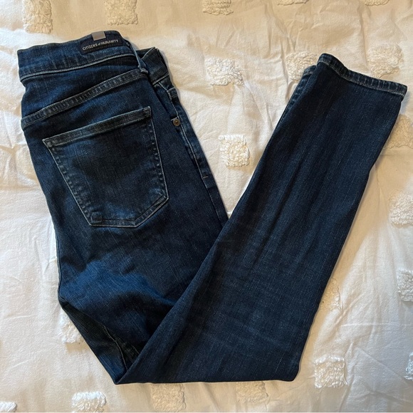 Citizens of Humanity Blue Jeans - ROCKET CROP - Picture 3 of 3